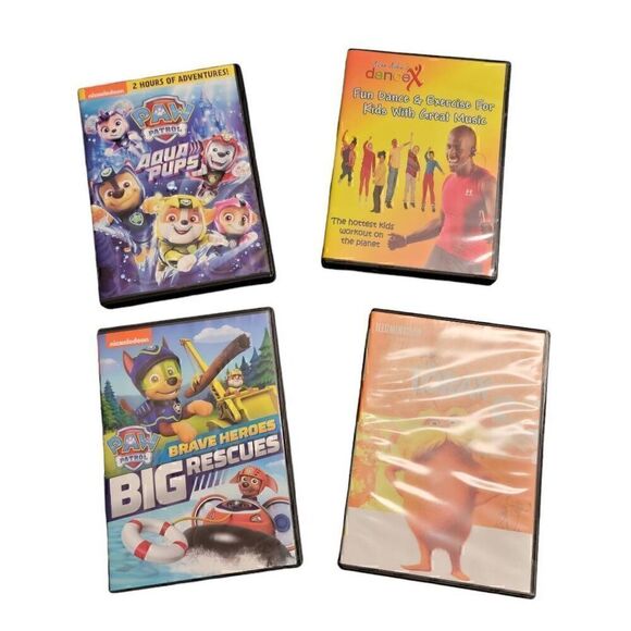 Children's DVDs Movies 8 Total and 4 NEW never opened - Picture 3 of 14